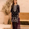 AJKV-08 EMBROIDERED VELVET 3 PCS