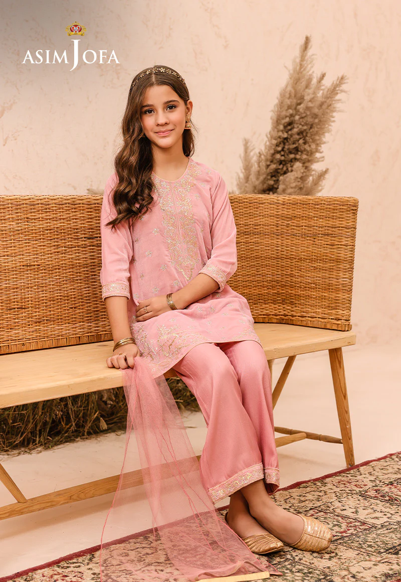 AJKV-09 EMBROIDERED VELVET 3 PCS - Image 6