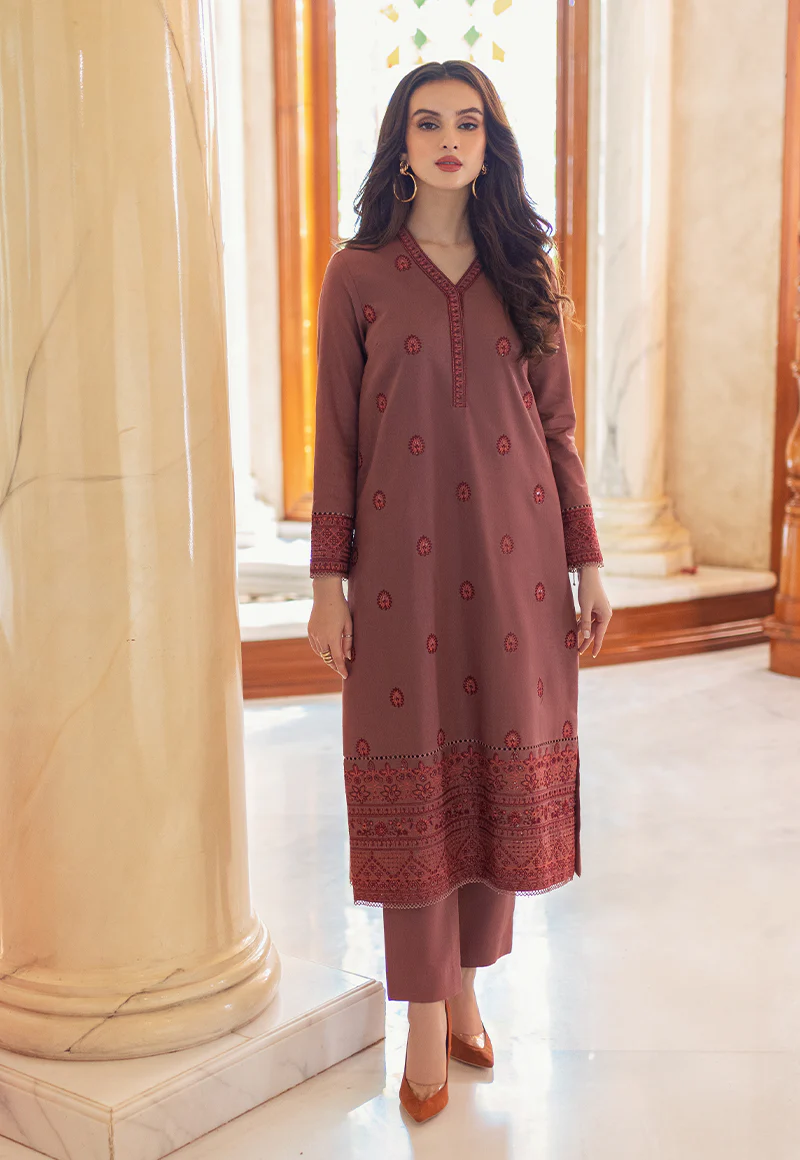 AJP-15 EMBROIDERED CAMBRIC 2 PCS