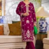 AJPE-18 (2-PC) EMBROIDERED CAMBRIC 2 PCS