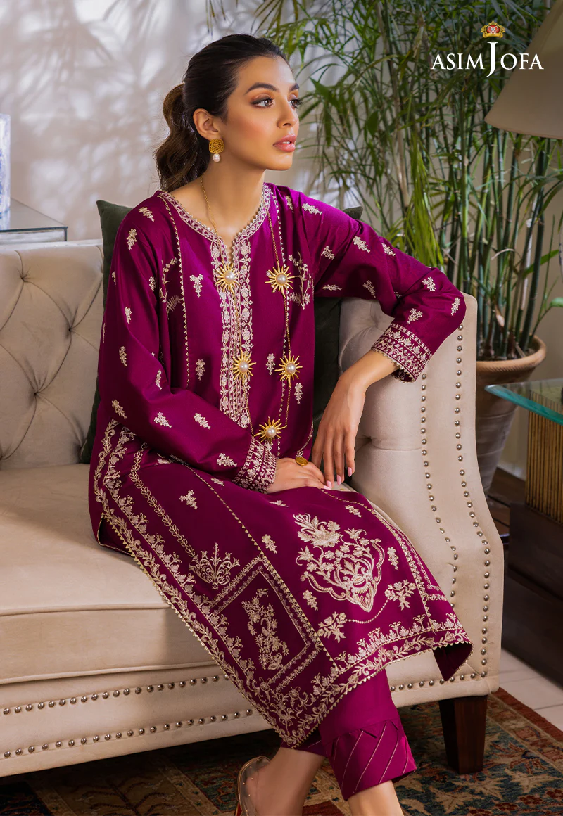 AJPE-18 (2-PC) EMBROIDERED CAMBRIC 2 PCS - Image 5