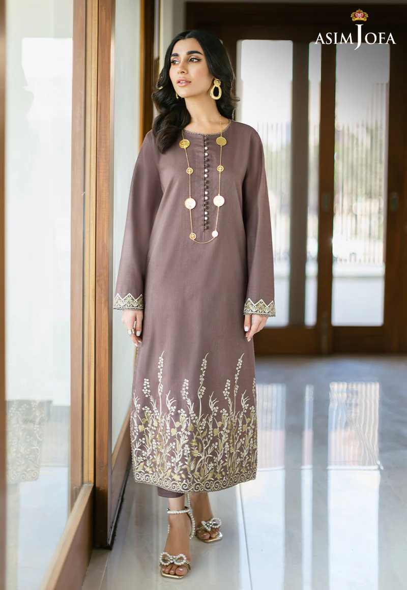 AJPE-23 (2- PC) EMBROIDERED CAMBRIC 2 PCS