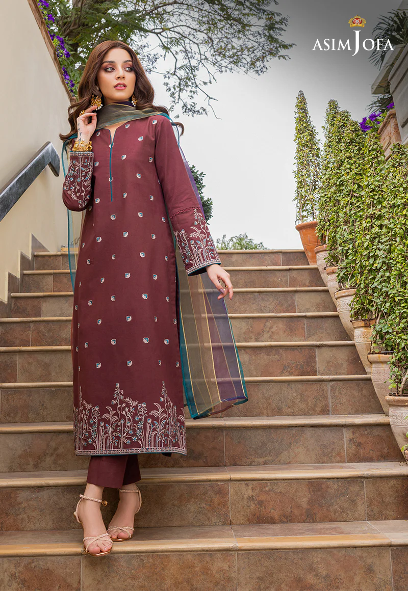 AJPE-35 (2-PC) EMBROIDERED CAMBRIC 2 PCS - Image 7