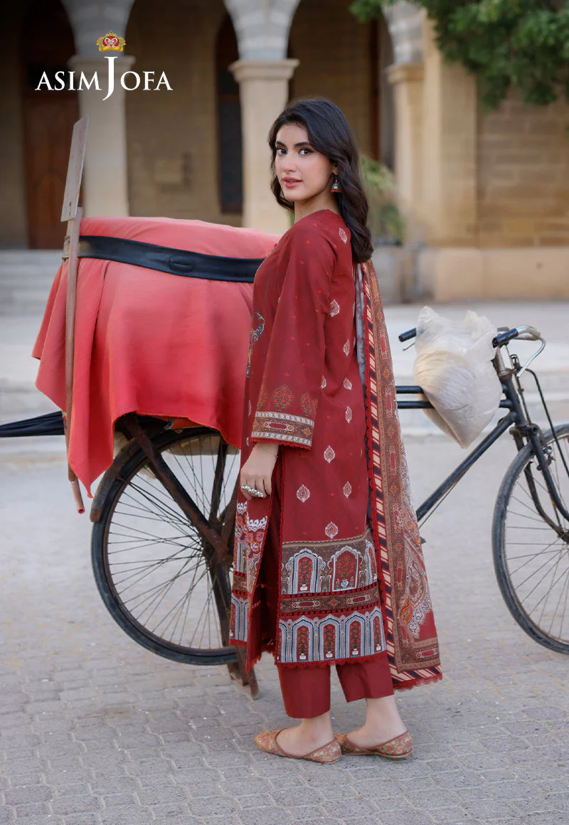 AJPLD-7 PRINTED ARABIC LAWN 3 PCS - Image 2
