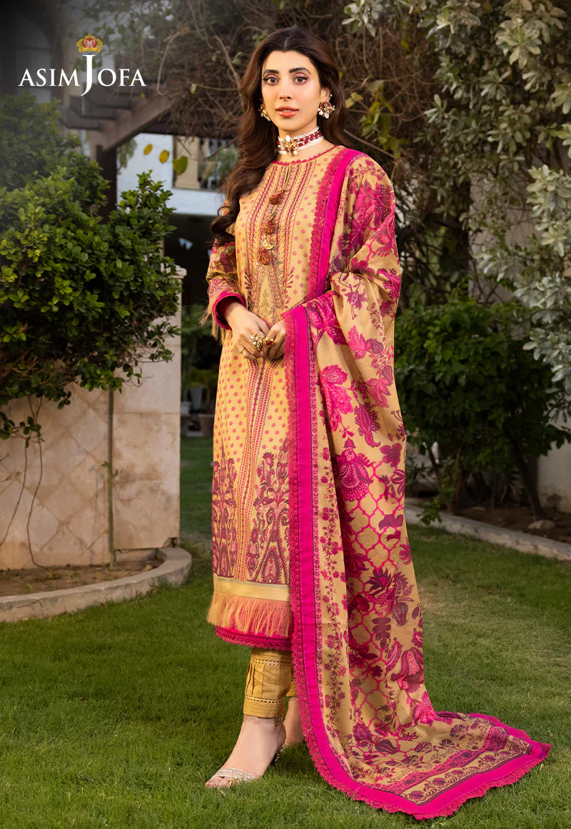 AJSD-31 EMBROIDERED LAWN 3 PCS