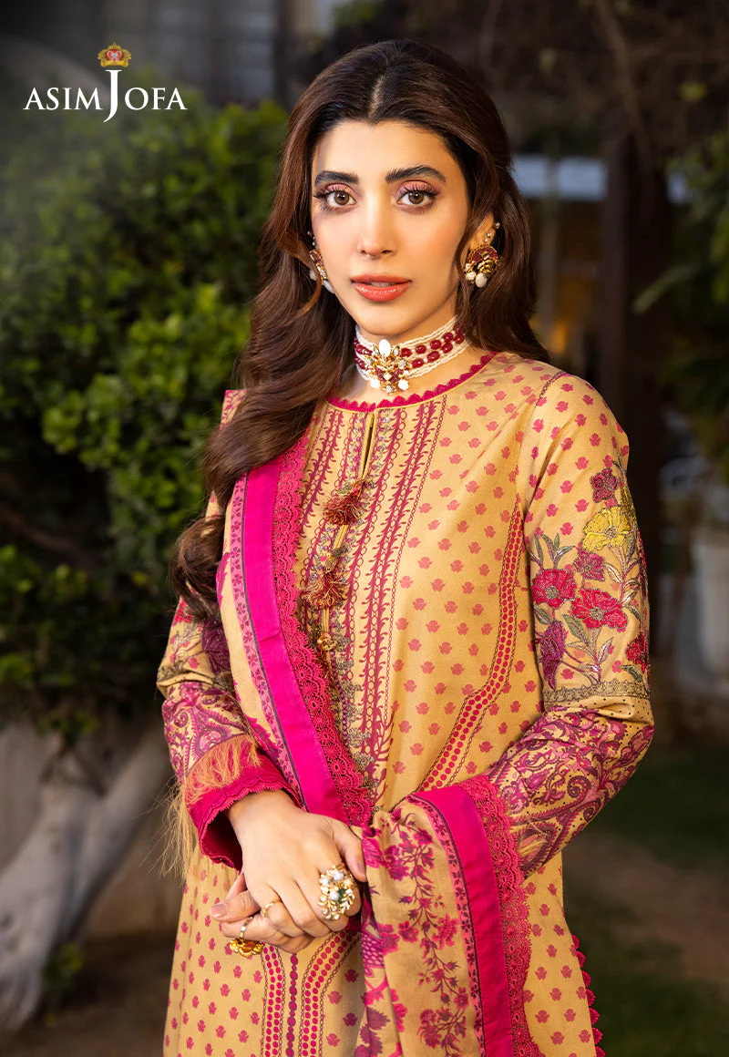 AJSD-31 EMBROIDERED LAWN 3 PCS - Image 6