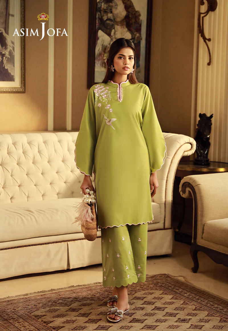 AJSG-05 EMBROIDERED CAMBRIC 2PCS - Image 2