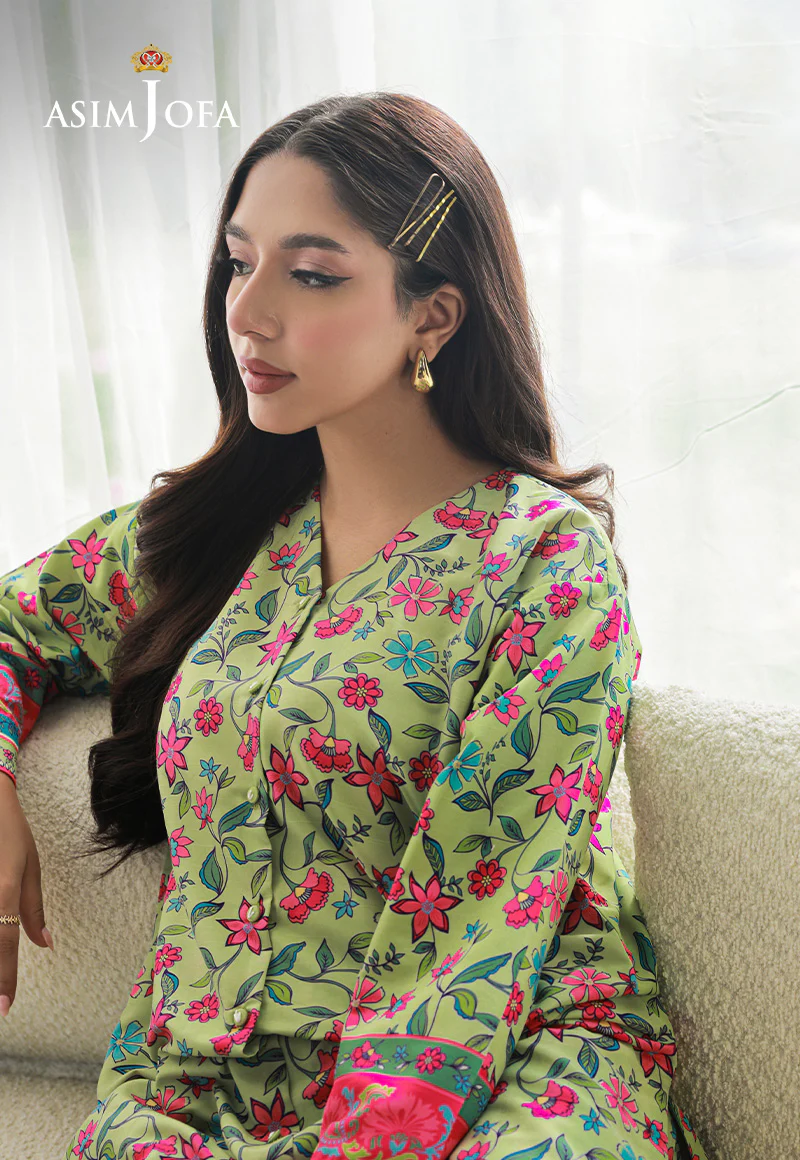 AJSS-16 PRINTED RAW SILK 2PCS - Image 4