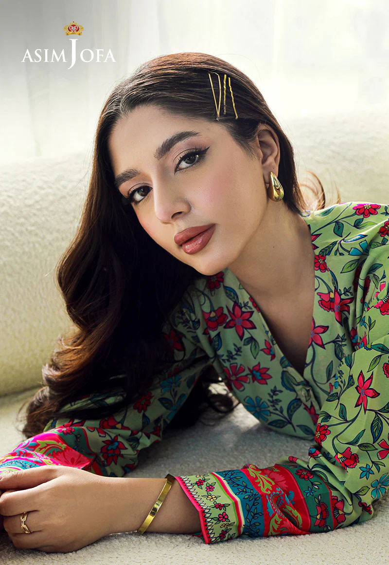 AJSS-16 PRINTED RAW SILK 2PCS - Image 6