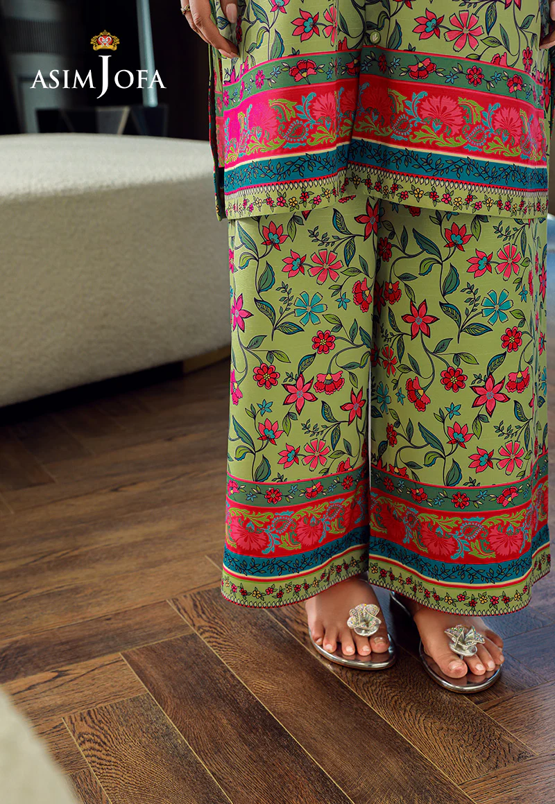 AJSS-16 PRINTED RAW SILK 2PCS - Image 8