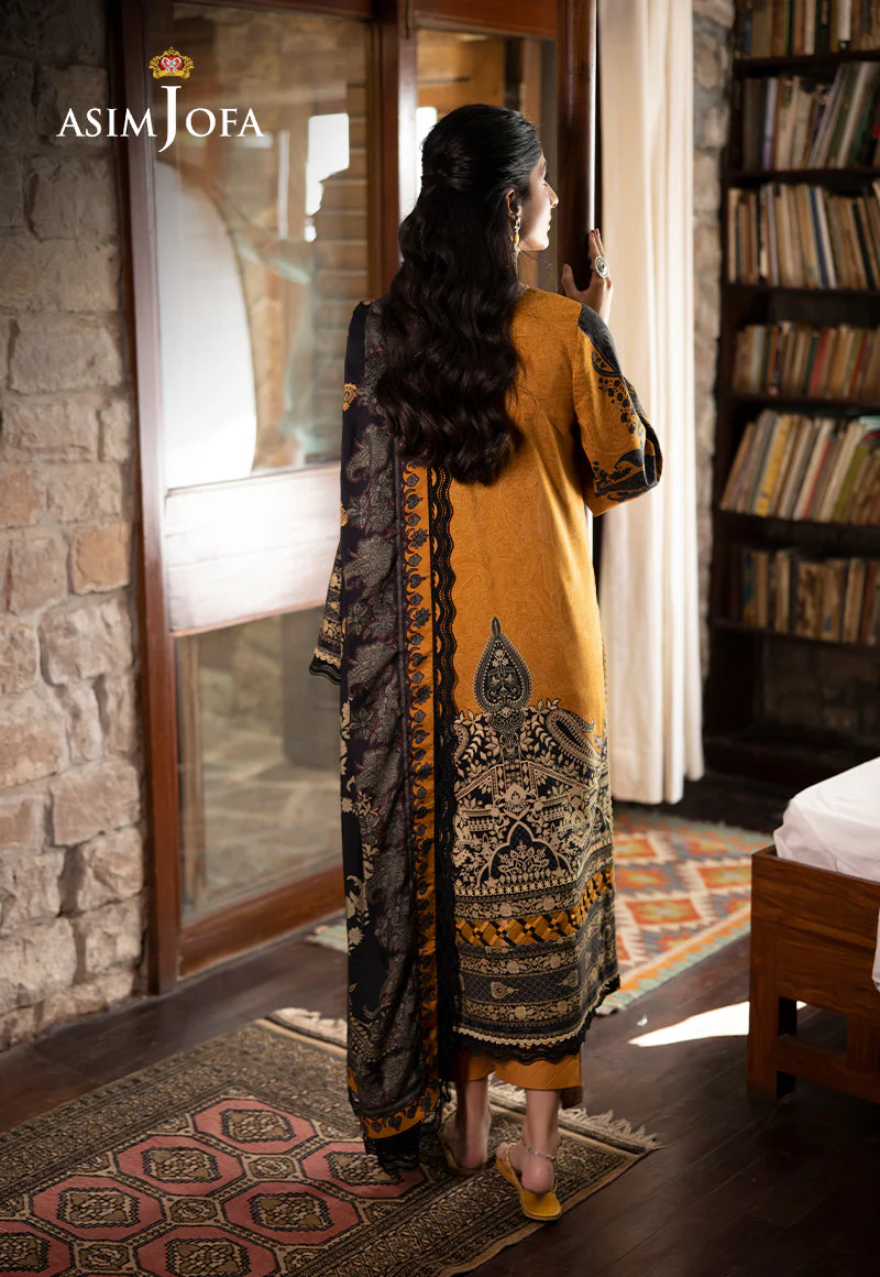 AJUWD-23 EMBROIDERED VISCOSE 3 Pcs - Image 2