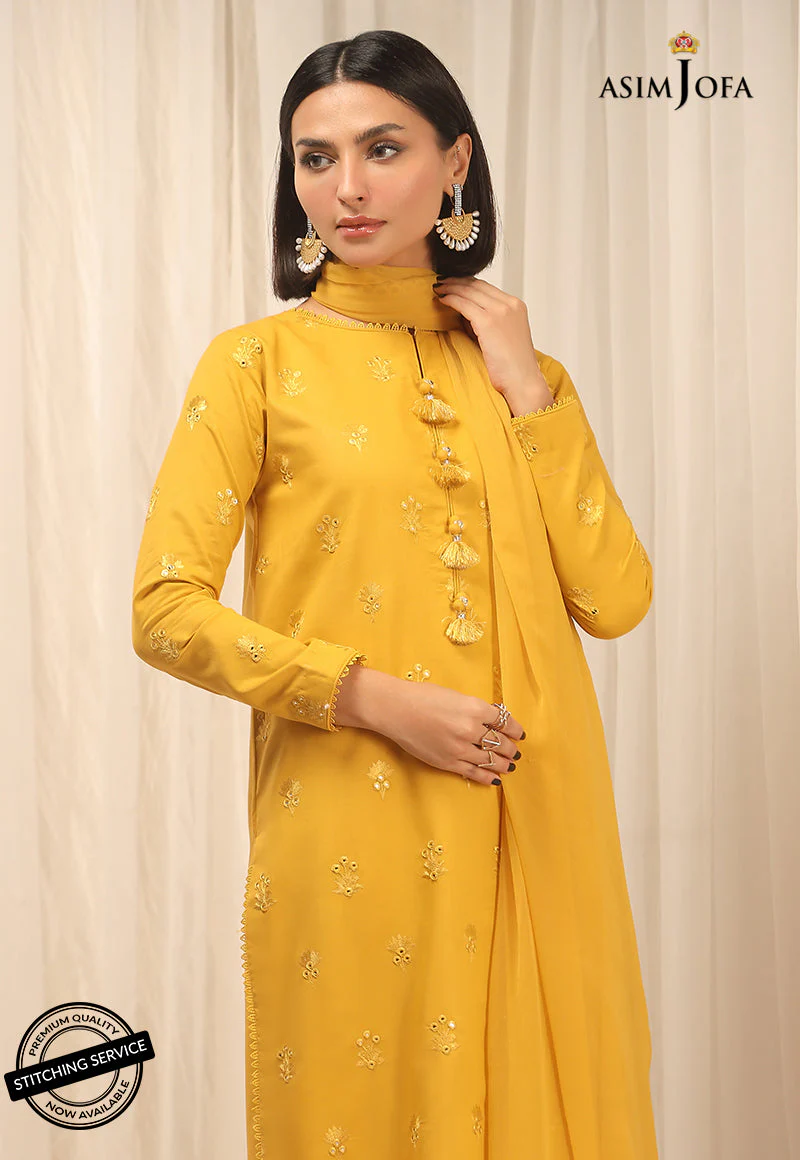 AJWED-13 EMBROIDERED CAMBRIC 3 PCS - Image 6