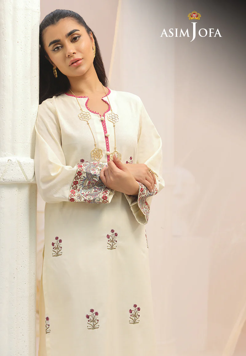 AJWS-01 (1-PC) EMBROIDERED SELF JACQUARD 1 PC - Image 7