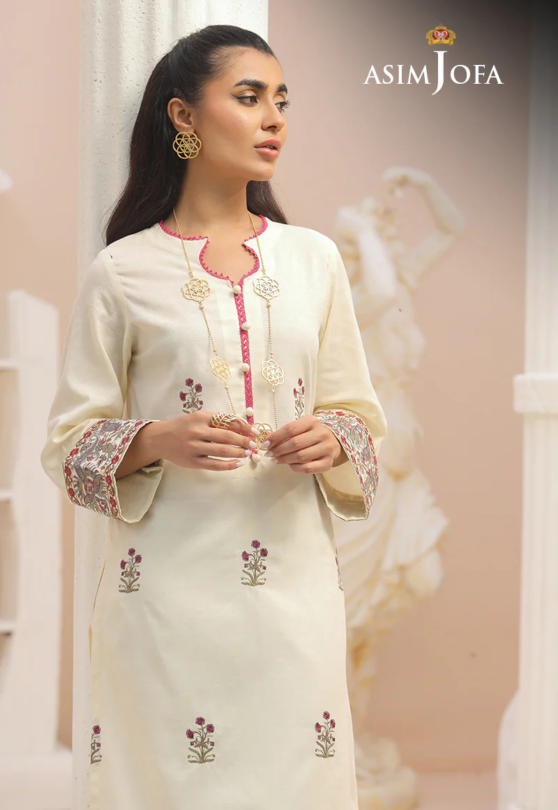AJWS-01 (1-PC) EMBROIDERED SELF JACQUARD 1 PC - Image 8