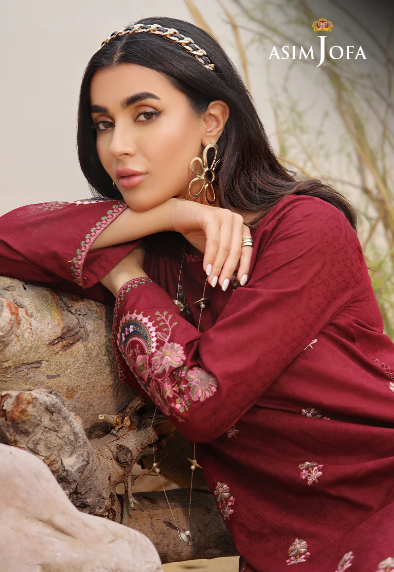AJWS-03 (1-PC) EMBROIDERED SELF JACQUARD 1 PC - Image 8