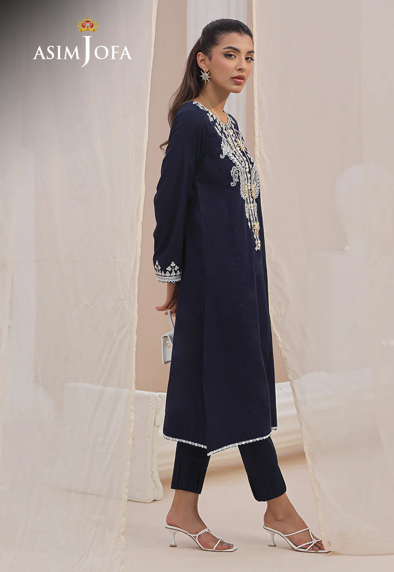 AJWS-04 (1-PC) EMBROIDERED SELF JACQUARD 1 PC - Image 2