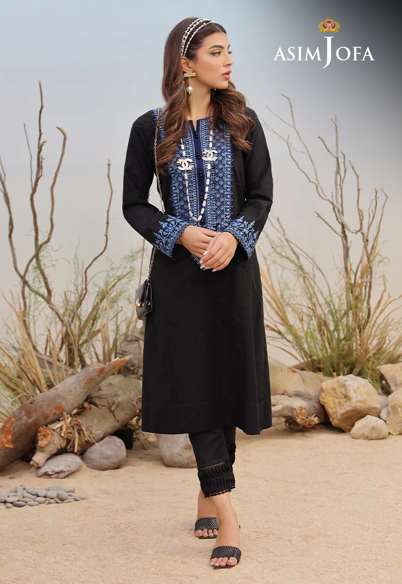 AJWS-05 (1-PC) EMBROIDERED SELF JACQUARD 1 PC - Image 3