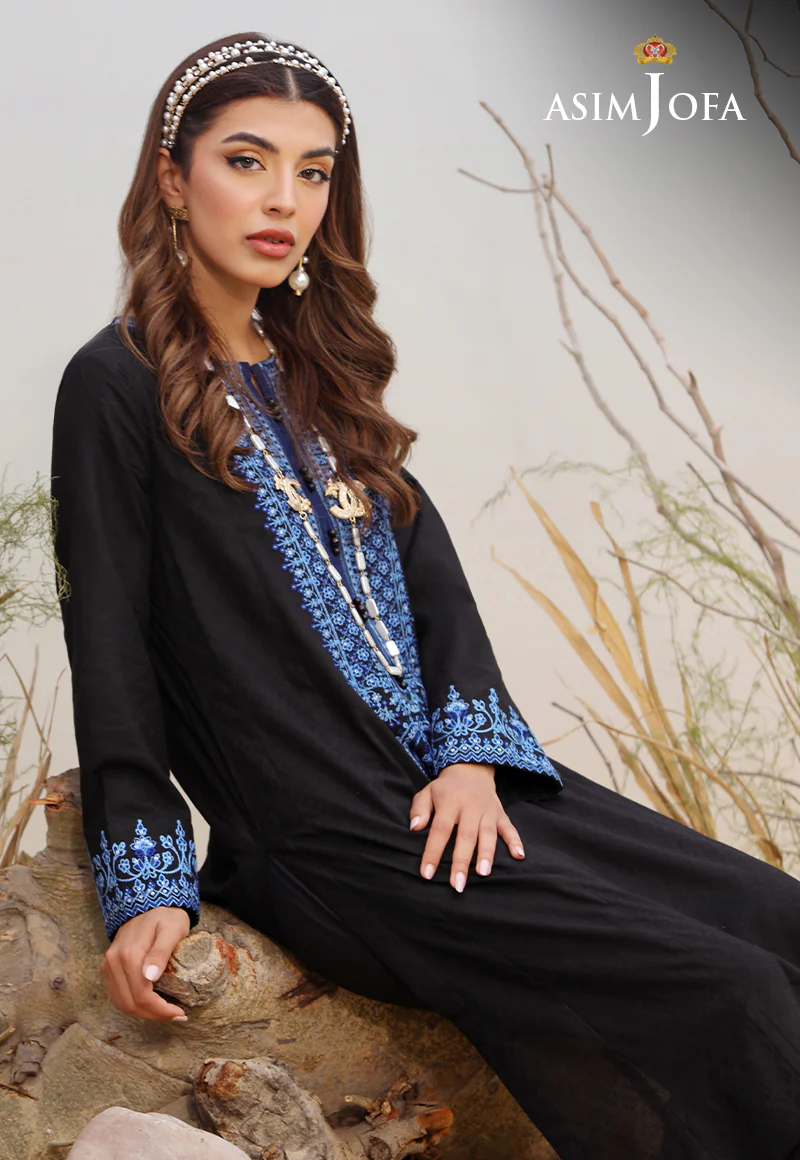 AJWS-05 (1-PC) EMBROIDERED SELF JACQUARD 1 PC - Image 2
