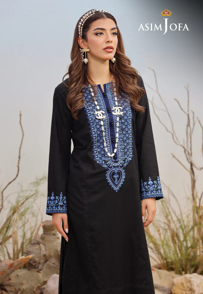 AJWS-05 (1-PC) EMBROIDERED SELF JACQUARD 1 PC - Image 7