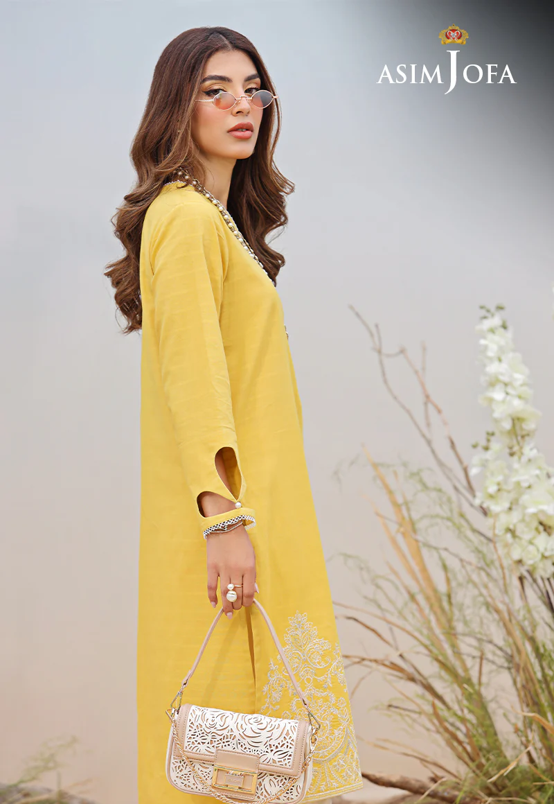 AJWS-07 (1-PC) EMBROIDERED SELF JACQUARD 1 PC - Image 3