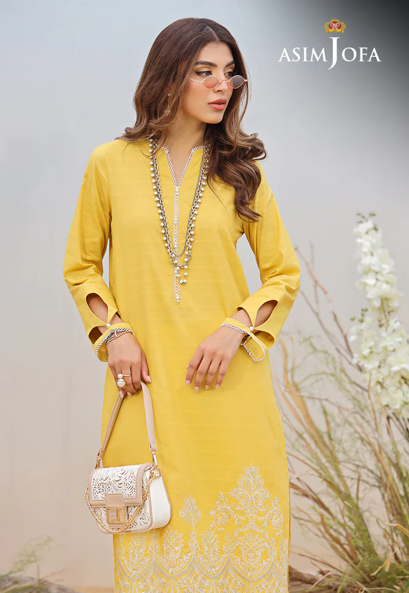 AJWS-07 (1-PC) EMBROIDERED SELF JACQUARD 1 PC - Image 4