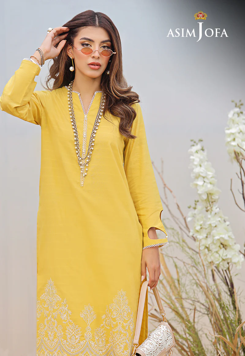 AJWS-07 (1-PC) EMBROIDERED SELF JACQUARD 1 PC - Image 5