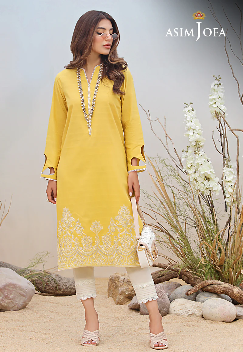 AJWS-07 (1-PC) EMBROIDERED SELF JACQUARD 1 PC - Image 7