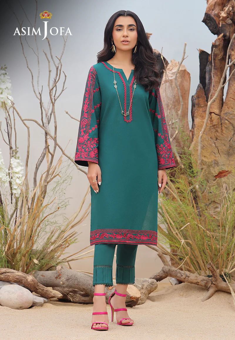 AJWS-10 (1-PC) EMBROIDERED SELF JACQUARD 1 PC - Image 8