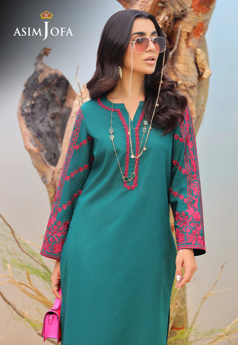 AJWS-10 (1-PC) EMBROIDERED SELF JACQUARD 1 PC - Image 6