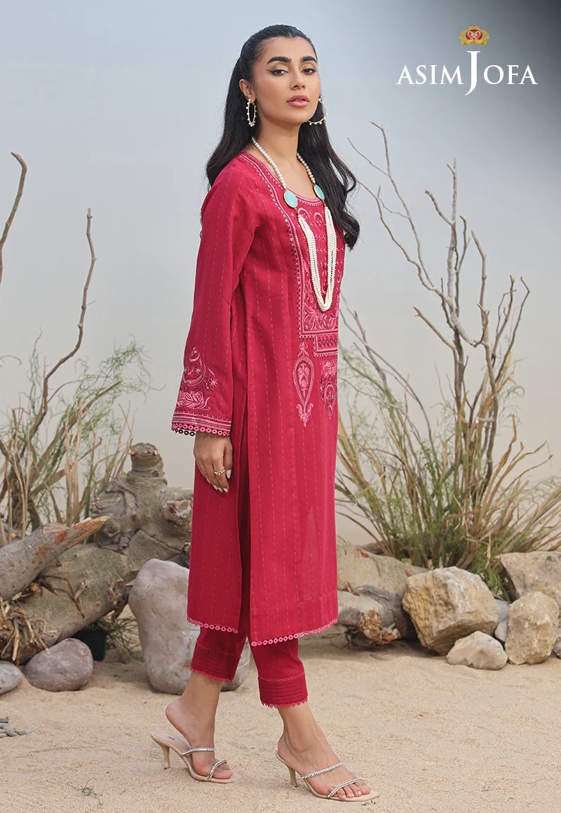 AJWS-12 (1-PC) EMBROIDERED SELF JACQUARD 1 PC - Image 3