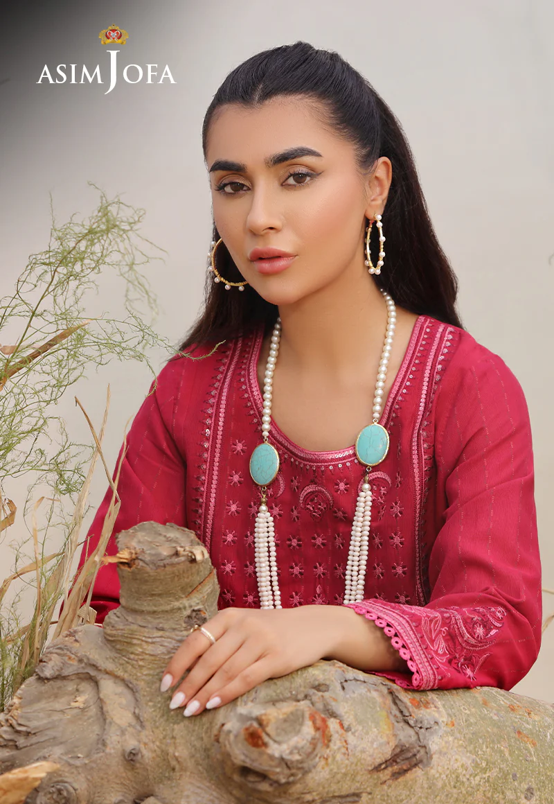 AJWS-12 (1-PC) EMBROIDERED SELF JACQUARD 1 PC - Image 6