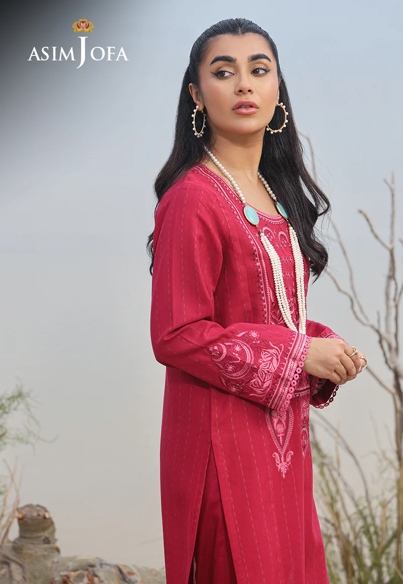 AJWS-12 (1-PC) EMBROIDERED SELF JACQUARD 1 PC - Image 7