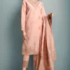 Embroidered Cotton Jacquard Stitched/Unstitched 3 Piece