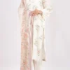 Luxury Pret Embroidered Cotton Jacquard Stitched 3 Piece
