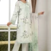 Printed Embroidered Lawn Stitched 3 Piece