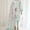 Printed Embroidered Lawn Stitched 3 Piece