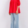 Cotton Jacquard Stitched Fusion Tops