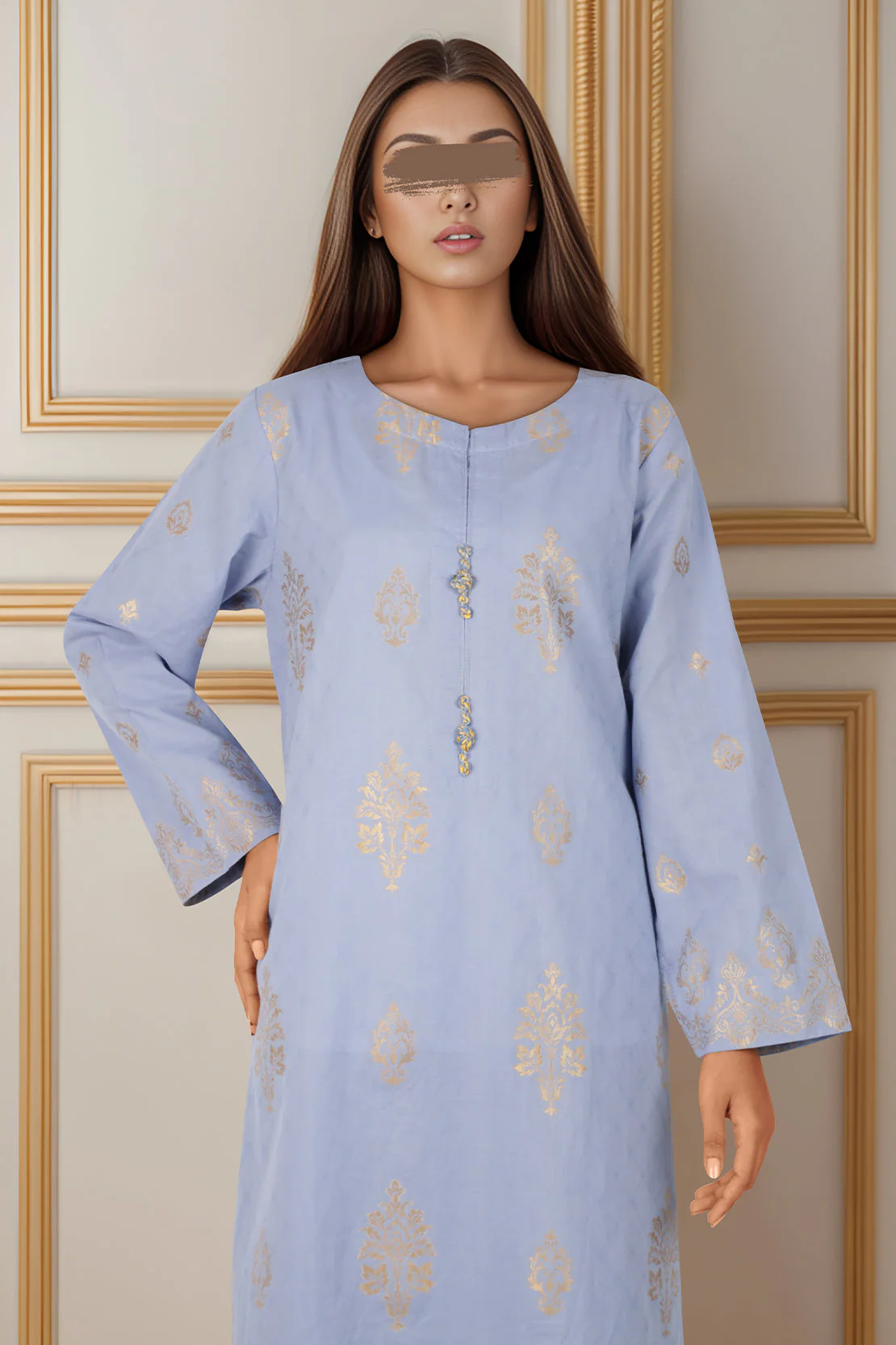Jacquard Cotton Stitched Shirt - Image 3