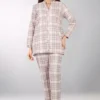 Printed Khaddar Stitched Shirt