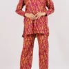 Printed Khaddar Stitched Shirt