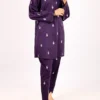 Jacquard Cotton Stitched Shirt