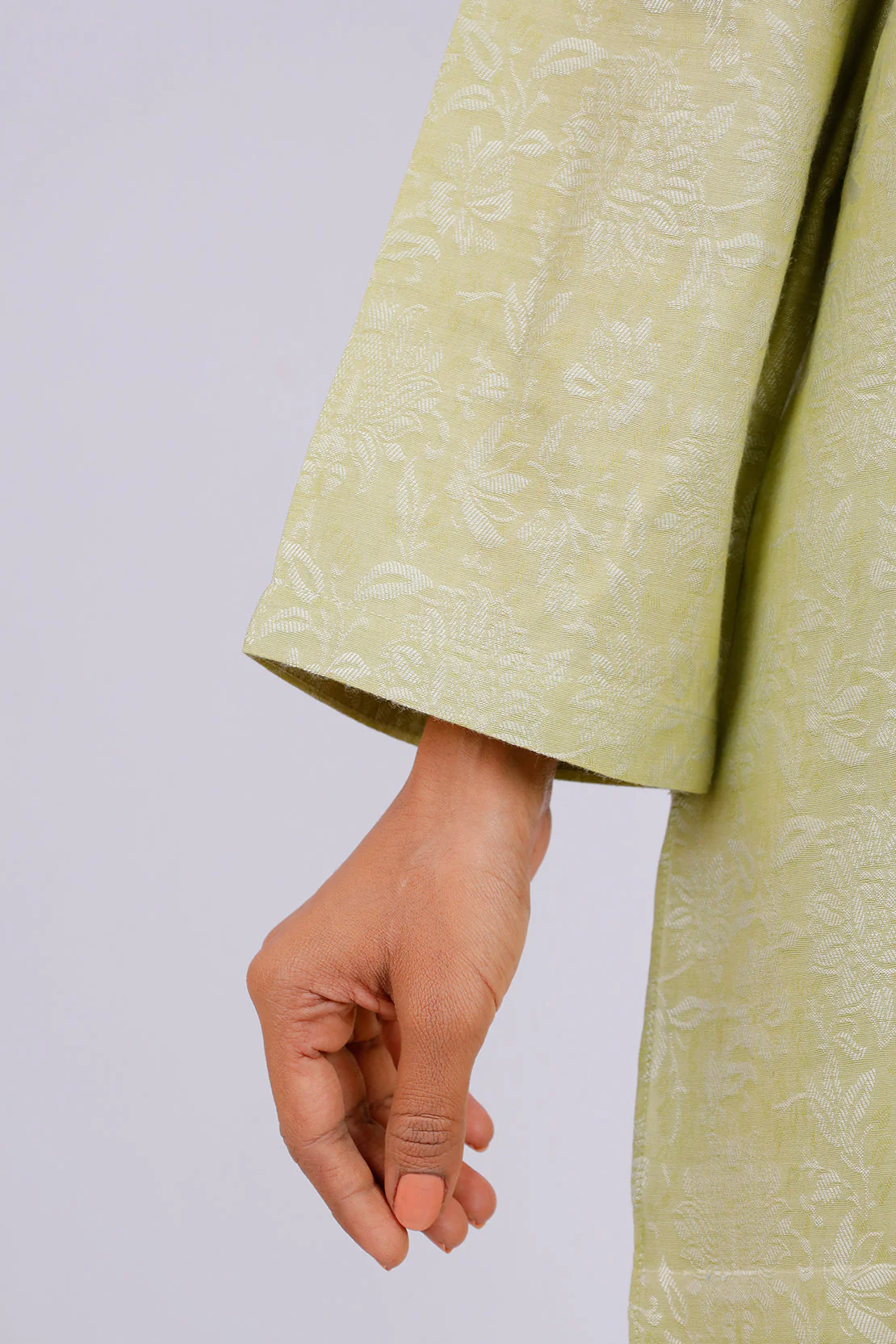 Jacquard Cotton Stitched Shirt - Image 5