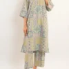 Printed Khaddar Stitched Shirt
