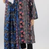 Printed Khaddar Stitched 3 Piece