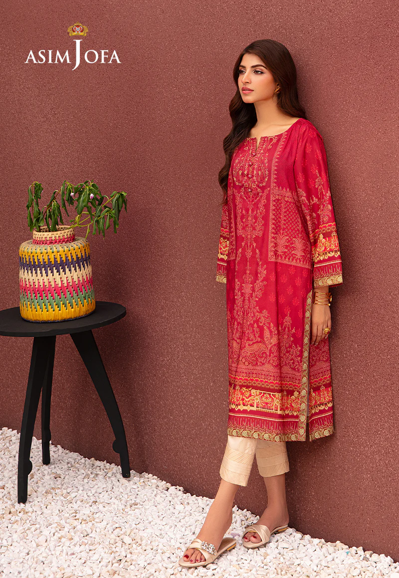 AJOD-07 PRINTED LAWN SILK 1 PC - Image 6