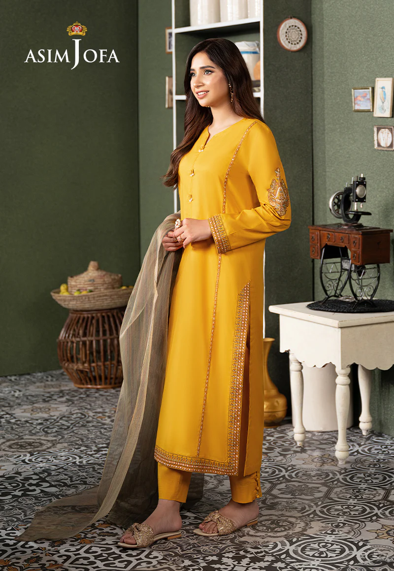 AJOD-31 EMBROIDERED CAMBRIC 3 PCS - Image 2