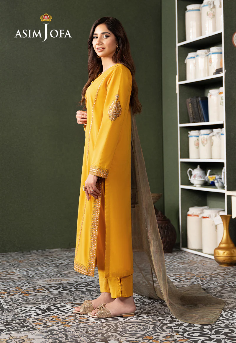 AJOD-31 EMBROIDERED CAMBRIC 3 PCS - Image 3