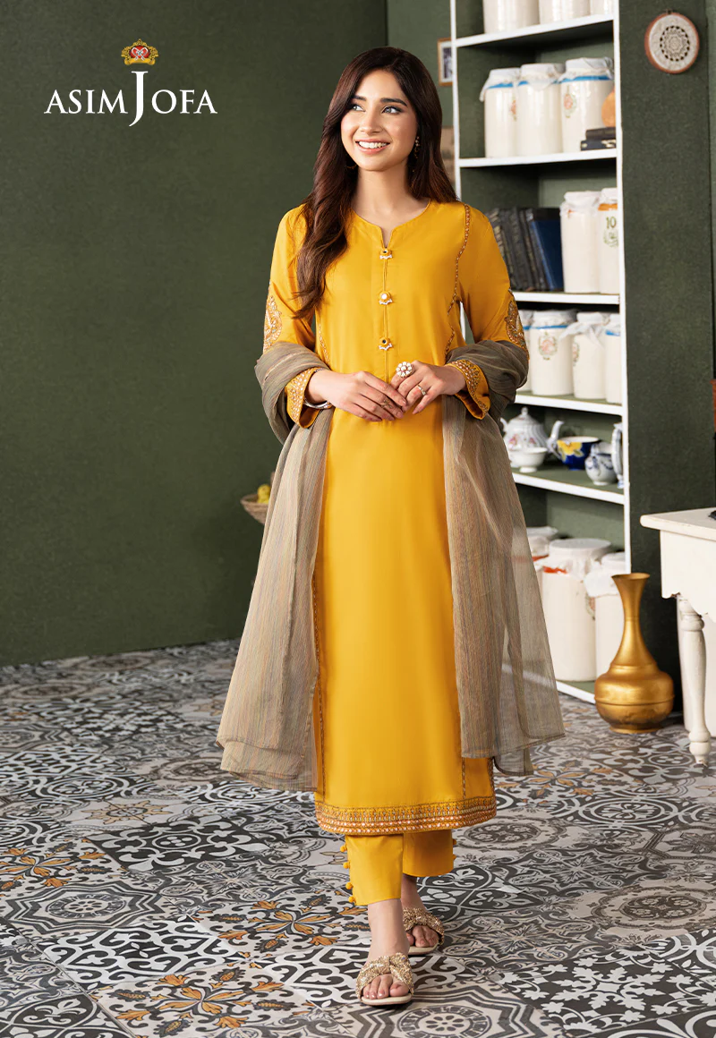 AJOD-31 EMBROIDERED CAMBRIC 3 PCS - Image 4