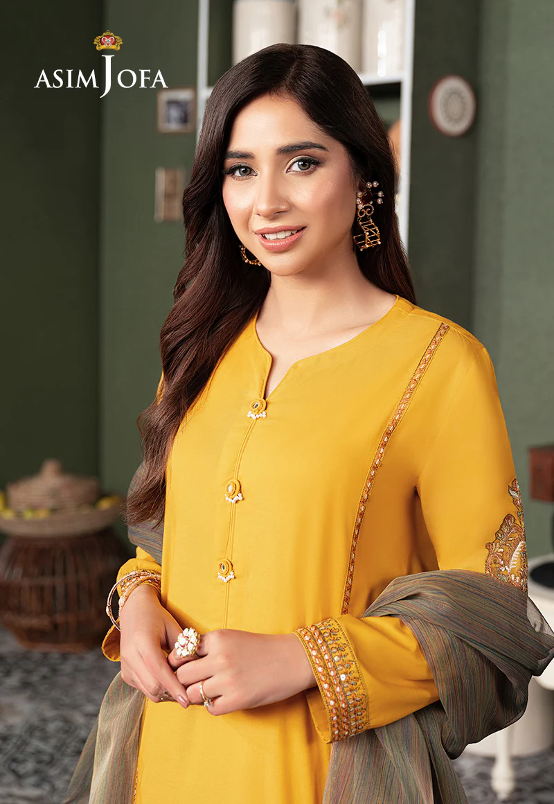 AJOD-31 EMBROIDERED CAMBRIC 3 PCS - Image 5