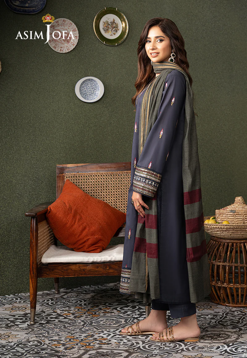 AJOD-32 EMBROIDERED CAMBRIC 3 PCS - Image 2